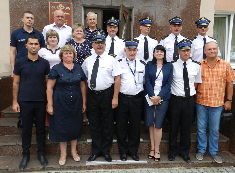 В м. Херсон  у рамках візиту польських рятувальників відбувся семінар щодо створення та розвитку команд місцевої пожежної охорони у територіальних громадах